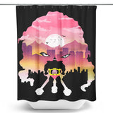 Alien Warlord - Shower Curtain