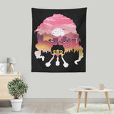 Alien Warlord - Wall Tapestry