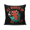 All Booked Up - Throw Pillow