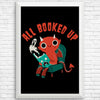 All Booked Up - Posters & Prints