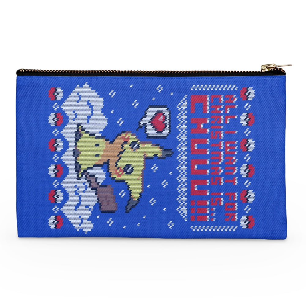 All I Want for Christmas is Chuuu - Accessory Pouch