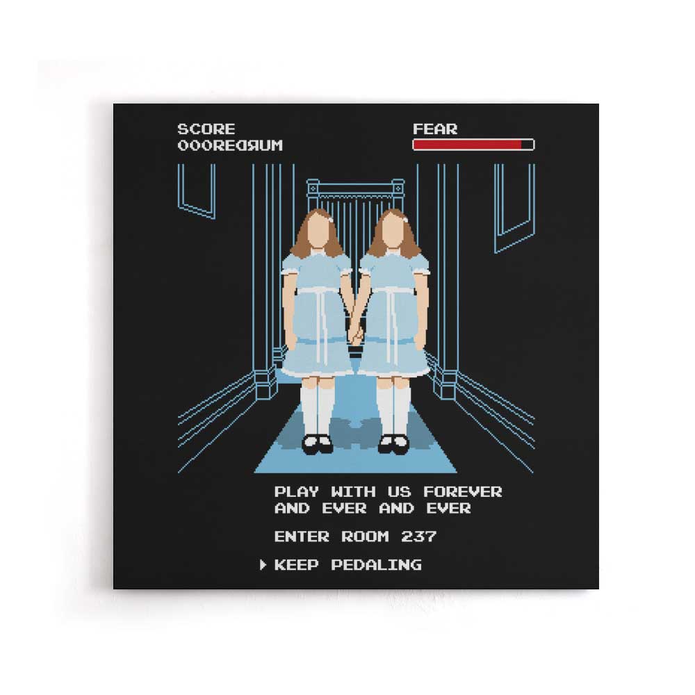 All Play and No Work - Canvas Print