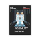 All Play and No Work - Canvas Print