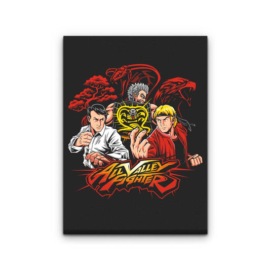 All Valley Fighter - Canvas Print
