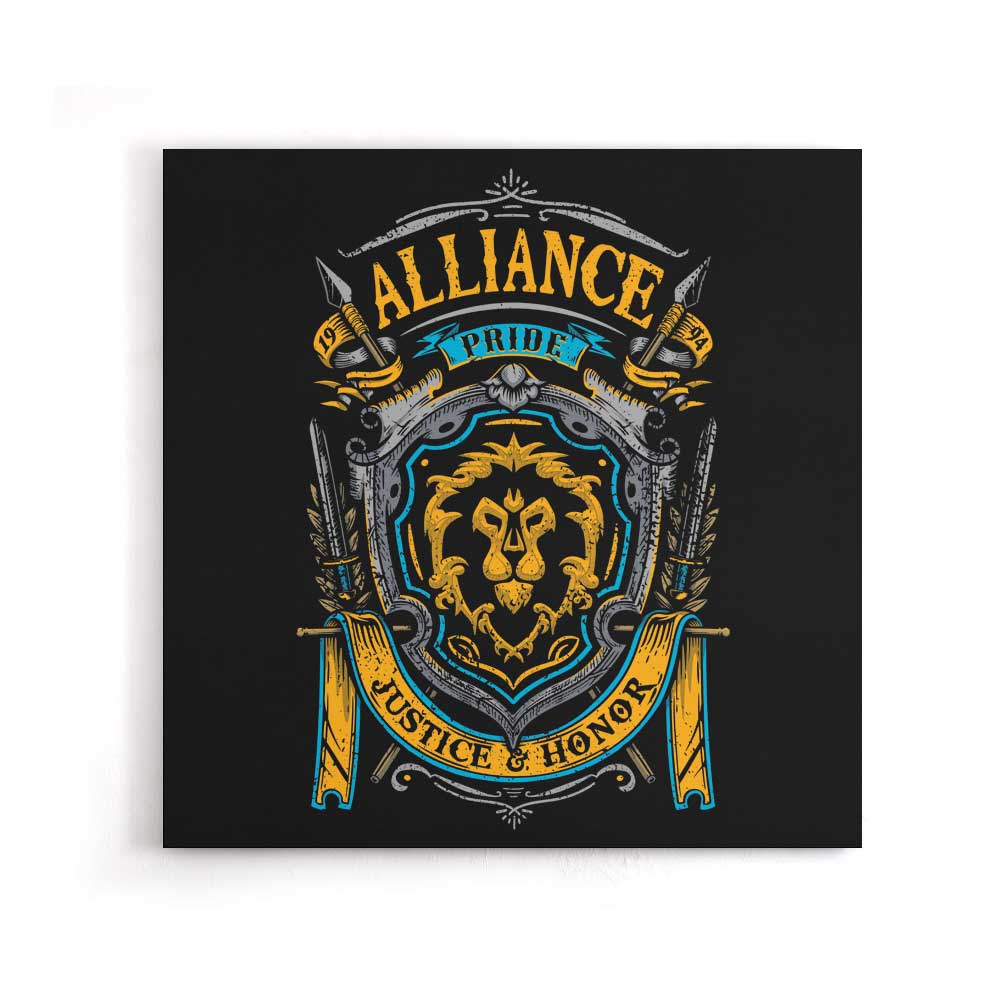 Alliance Pride - Canvas Print