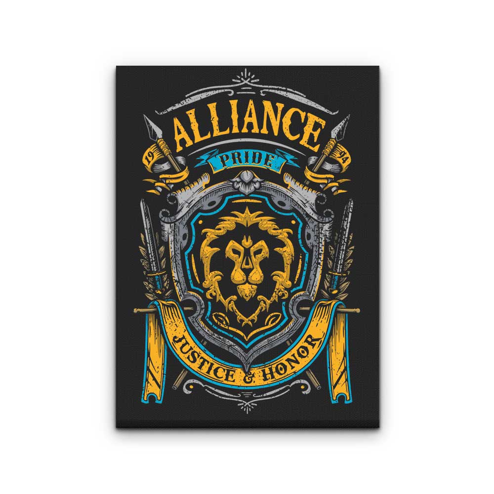 Alliance Pride - Canvas Print