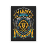 Alliance Pride - Canvas Print