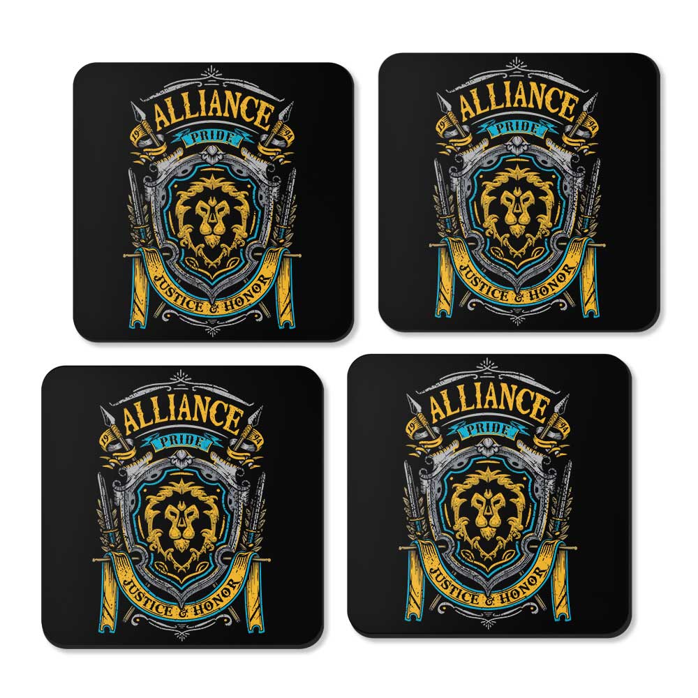 Alliance Pride - Coasters