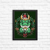 Alligator Christmas - Posters & Prints