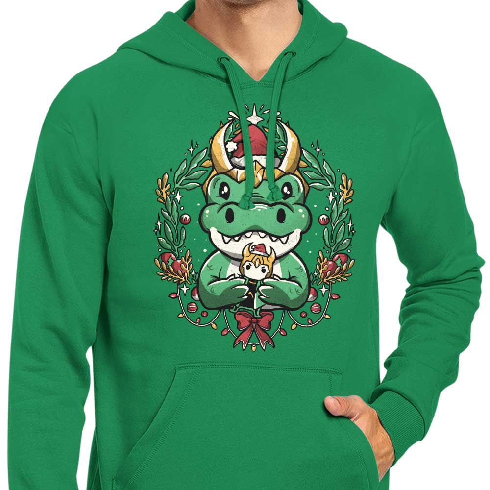Alligator Christmas - Hoodie