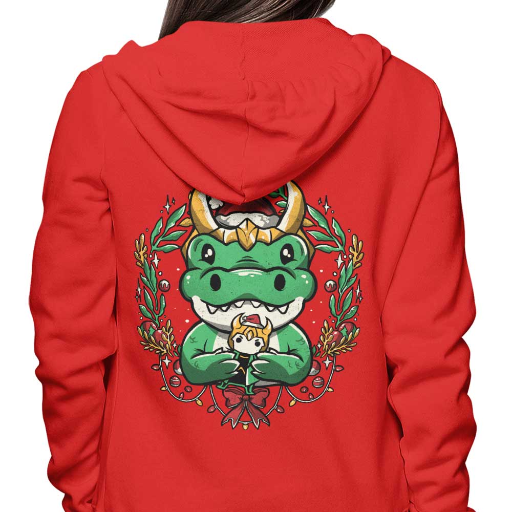 Alligator Christmas - Hoodie