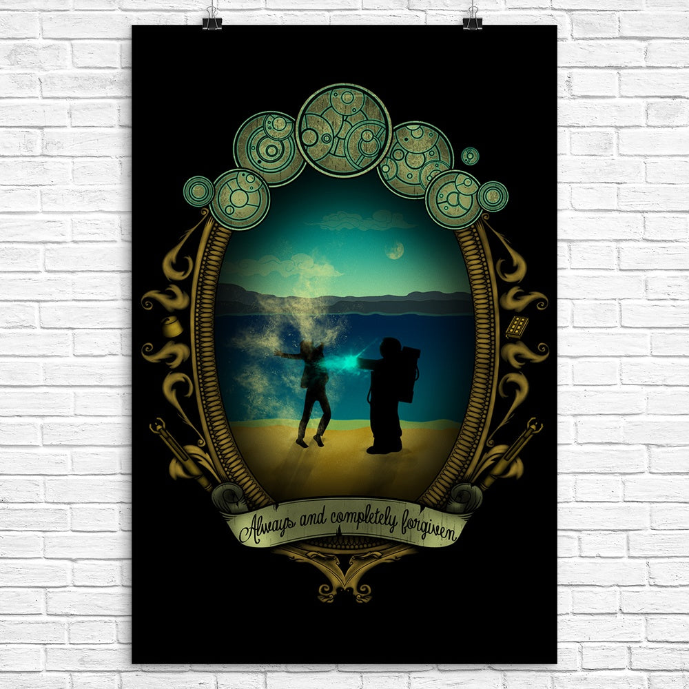 Always and Completely Forgiven - Poster – Once Upon a Tee