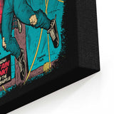 Amazing Super Sloth - Canvas Print