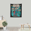 Amazing Super Sloth - Wall Tapestry