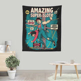 Amazing Super Sloth - Wall Tapestry