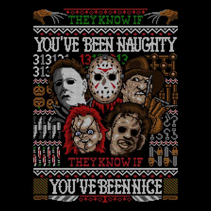 An Ugly Slasher Sweater - Hoodie