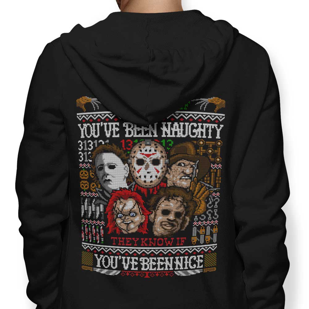 An Ugly Slasher Sweater - Hoodie
