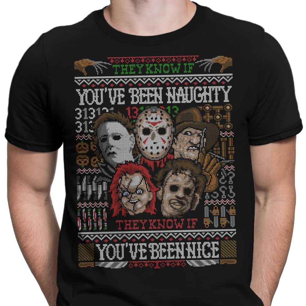 An Ugly Slasher Sweater - Men's Apparel