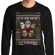 An Ugly Slasher Sweater - Long Sleeve T-Shirt