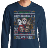An Ugly Slasher Sweater - Long Sleeve T-Shirt
