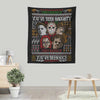 An Ugly Slasher Sweater - Wall Tapestry