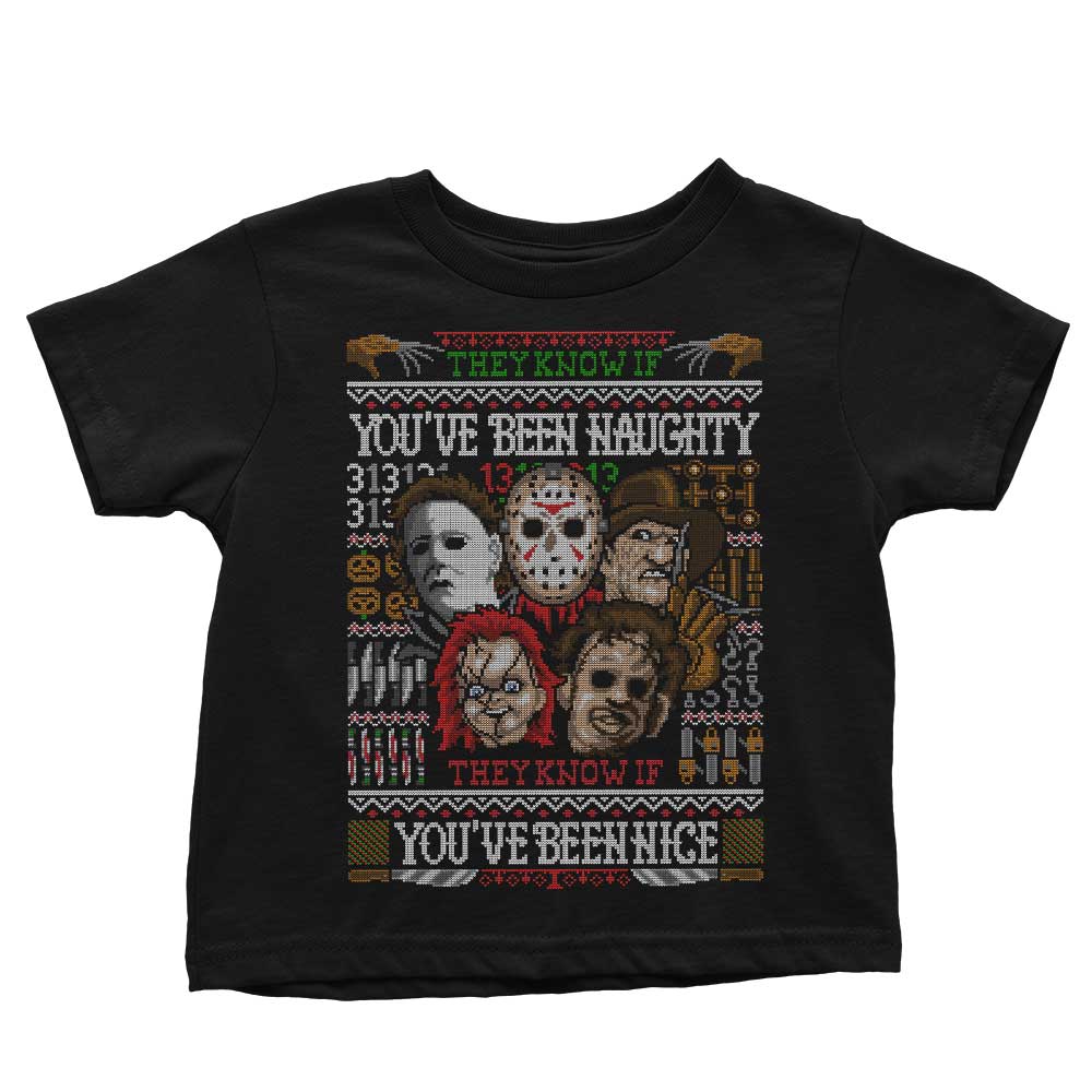 An Ugly Slasher Sweater - Youth Apparel