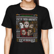 An Ugly Slasher Sweater - Women's Apparel