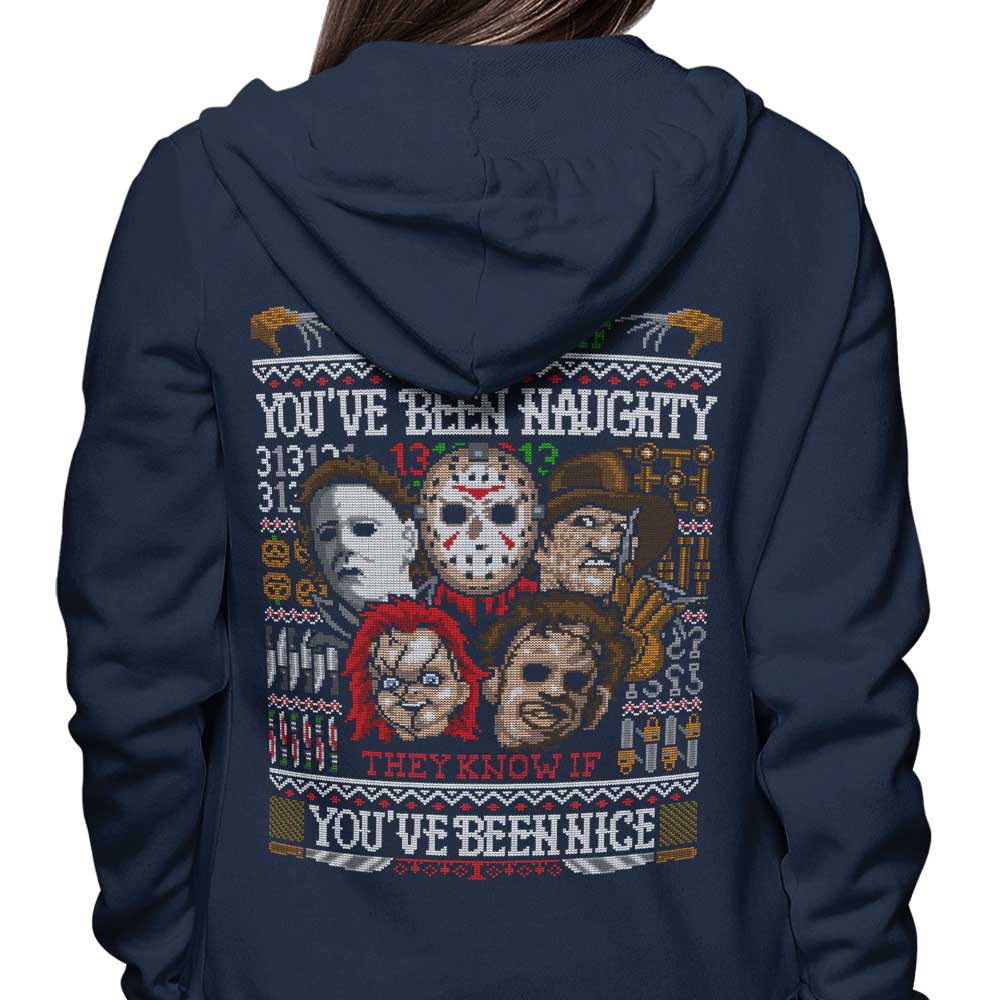 An Ugly Slasher Sweater - Hoodie