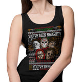 An Ugly Slasher Sweater - Tank Top