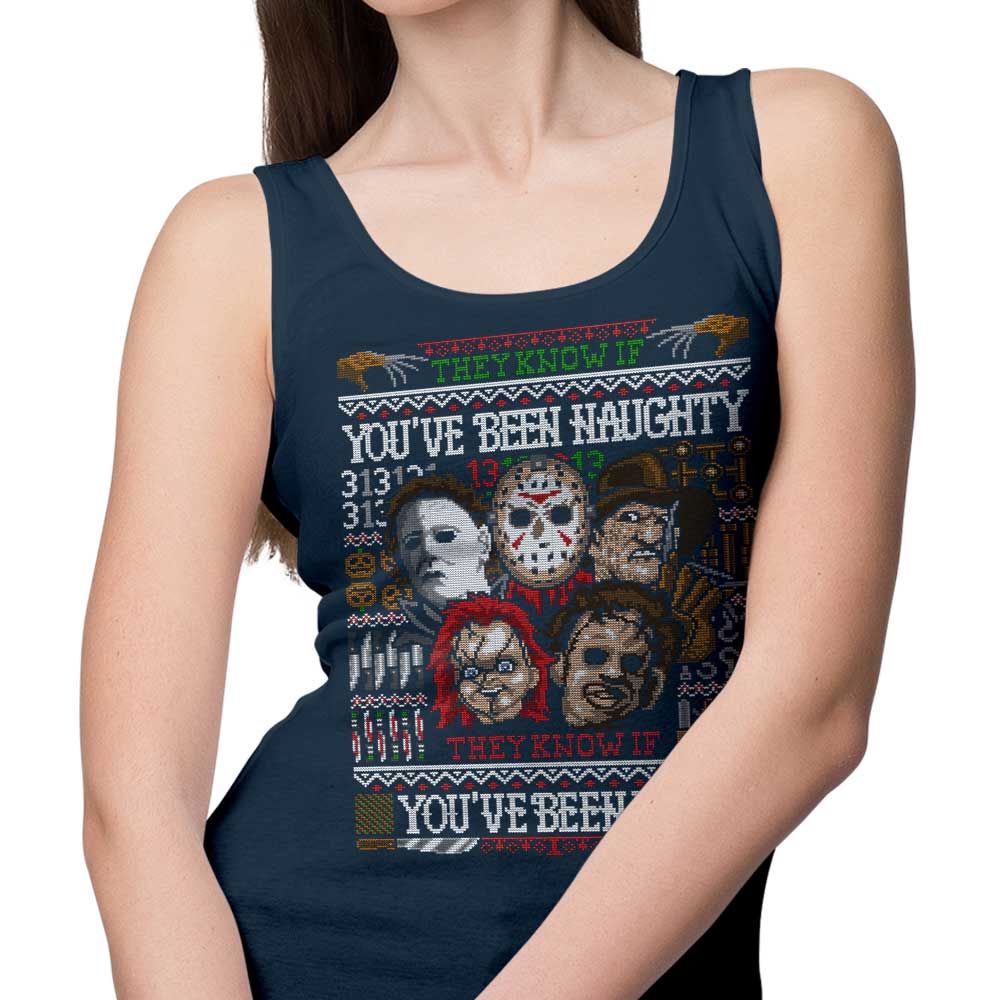 An Ugly Slasher Sweater - Tank Top