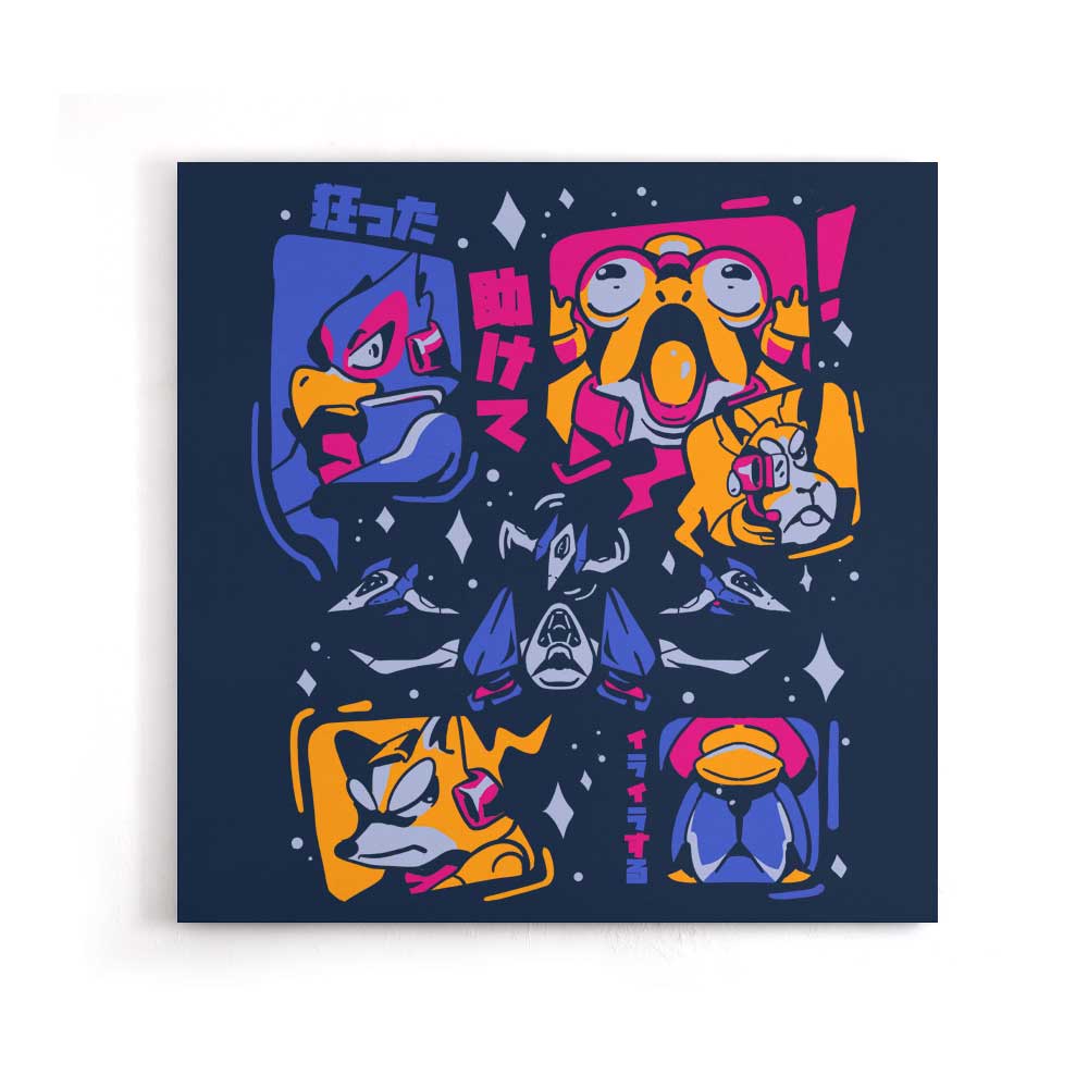 Annoyed Squad - Canvas Print