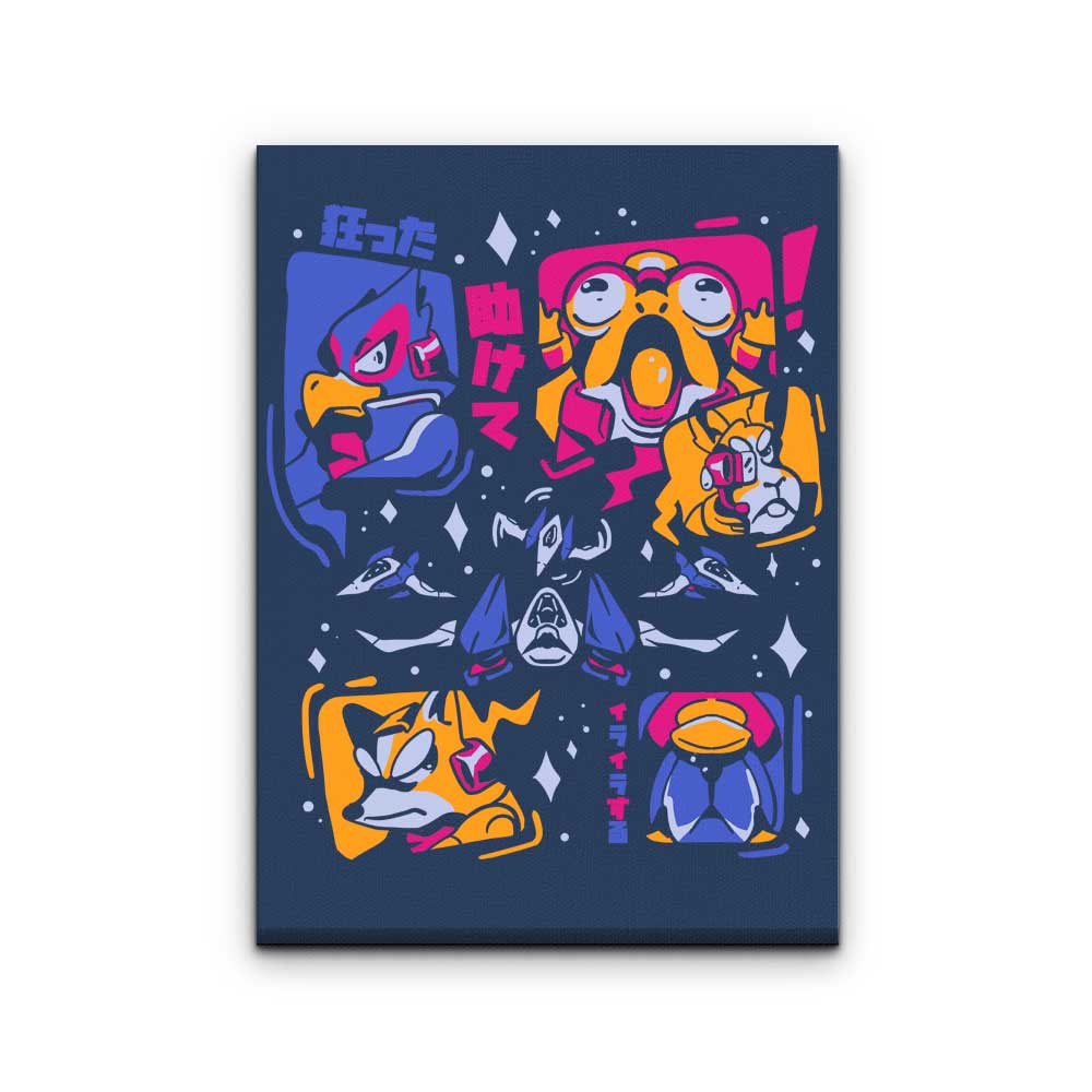 Annoyed Squad - Canvas Print