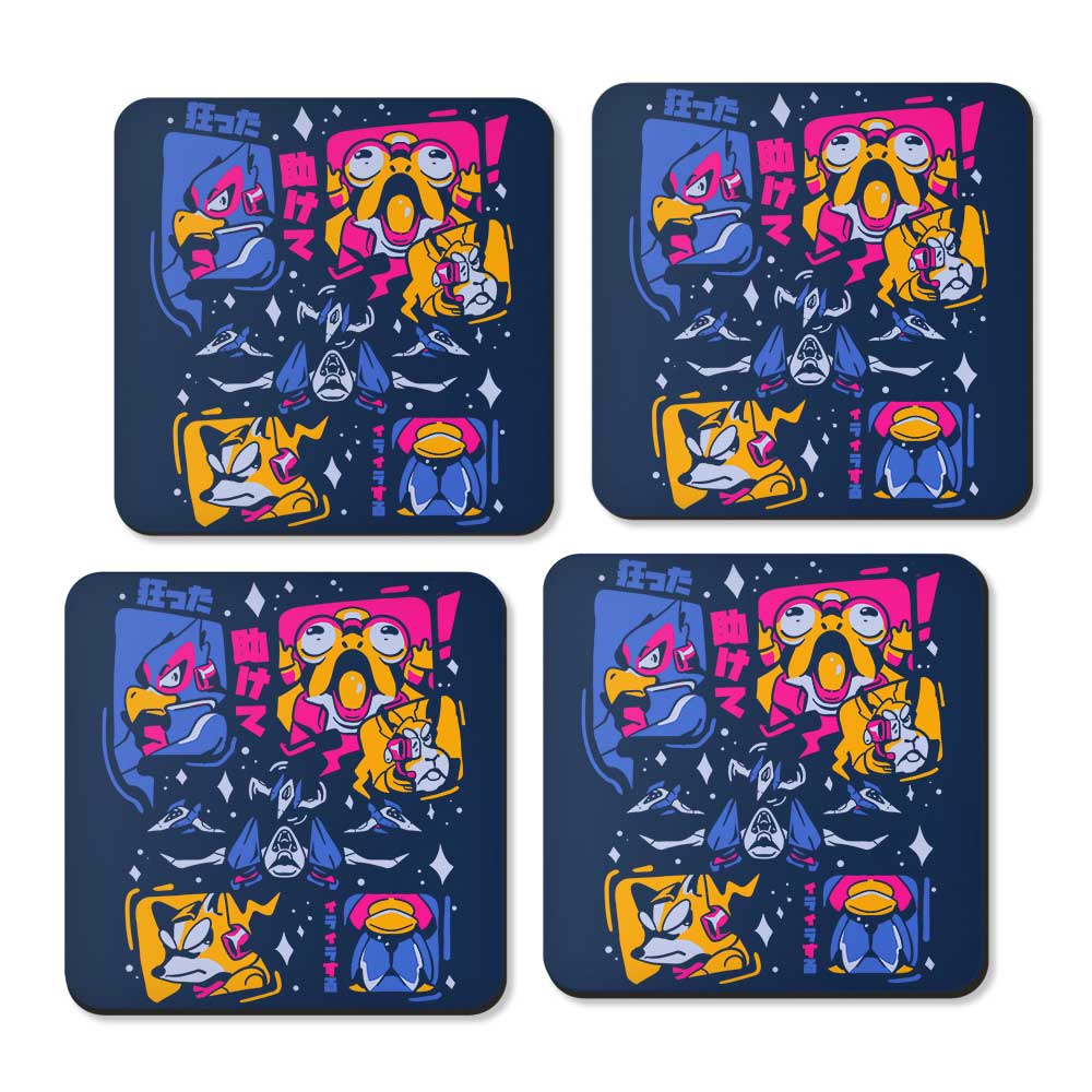 Annoyed Squad - Coasters