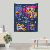 Annoyed Squad - Wall Tapestry