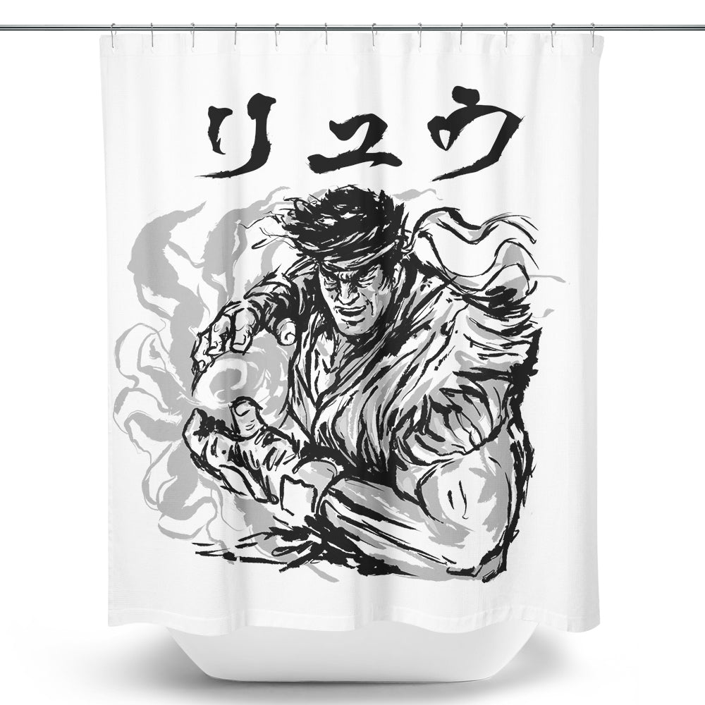 Ansatsuken Copia - Shower Curtain