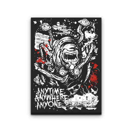 Anytime, Anywhere, Anyone - Canvas Print