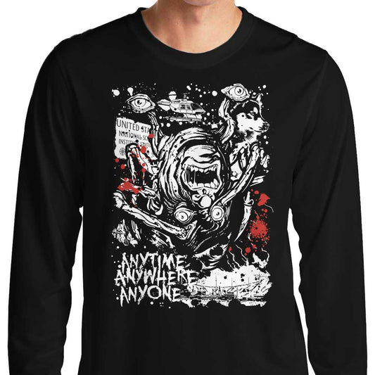 Anytime, Anywhere, Anyone - Long Sleeve T-Shirt