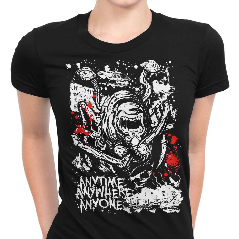 Anytime, Anywhere, Anyone - Women's Apparel