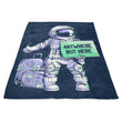 Anywhere But Here - Fleece Blanket