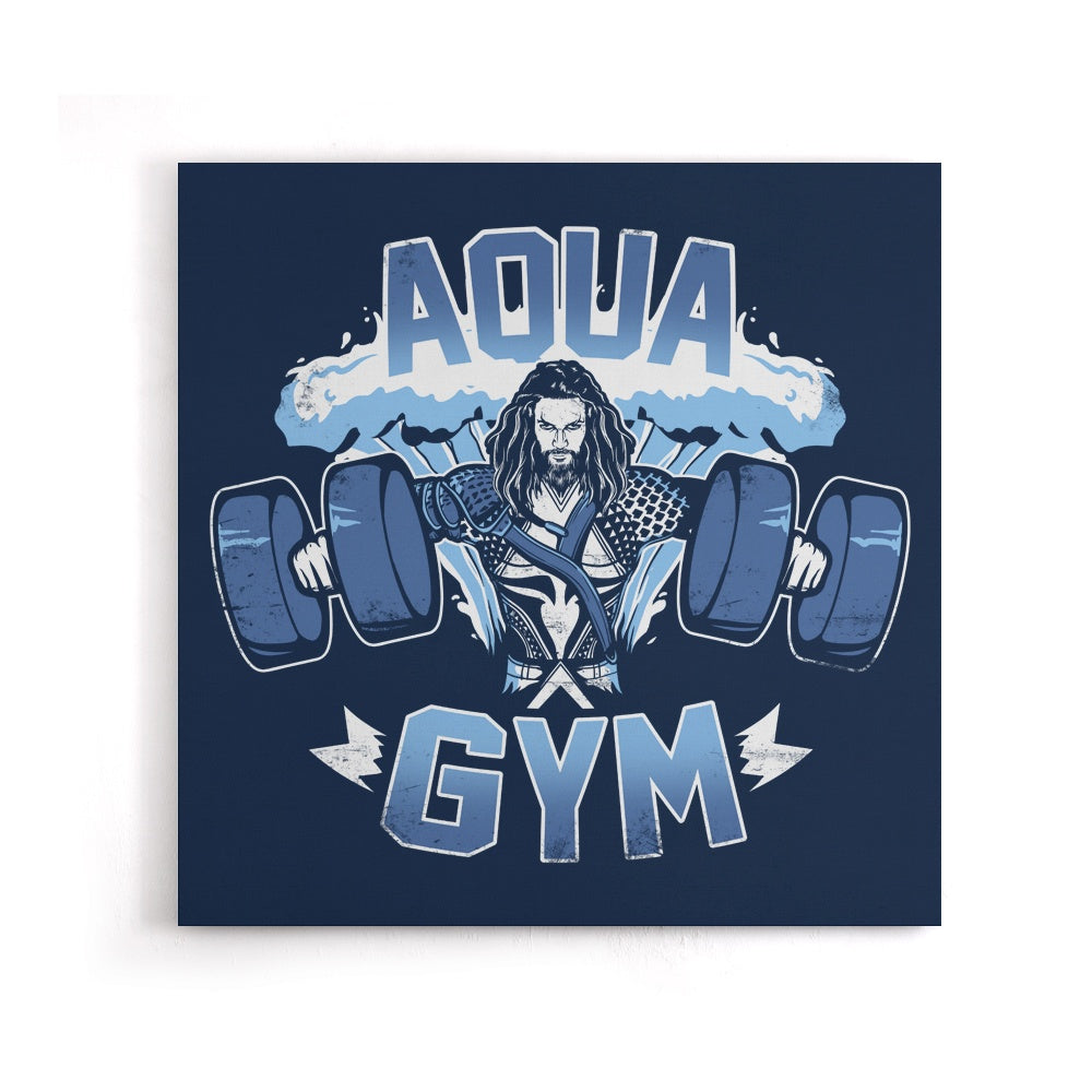 Aqua Gym - Canvas Print
