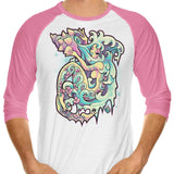 Aquarius - 3/4 Sleeve Raglan T-Shirt