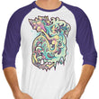 Aquarius - 3/4 Sleeve Raglan T-Shirt