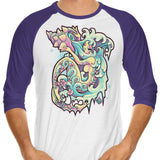 Aquarius - 3/4 Sleeve Raglan T-Shirt