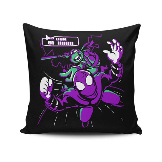 Arcade Donnie - Throw Pillow