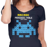 Arcade Periodic Table - Women's V-Neck