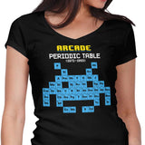 Arcade Periodic Table - Women's V-Neck