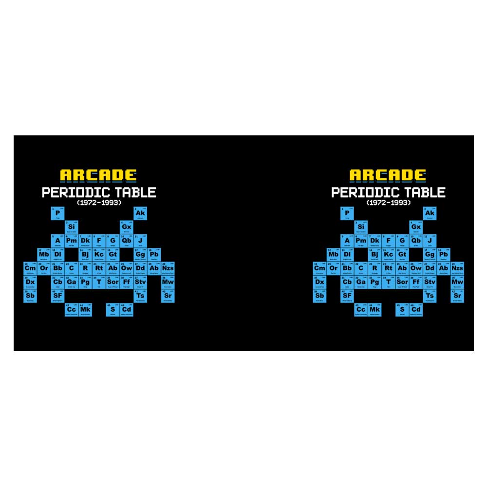 Arcade Periodic Table - Mug