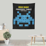 Arcade Periodic Table - Wall Tapestry