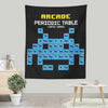 Arcade Periodic Table - Wall Tapestry
