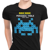 Arcade Periodic Table - Women's Apparel